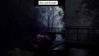 Drift off into a Soothing Slumber with the Relaxing Sound of Rain and Thunder