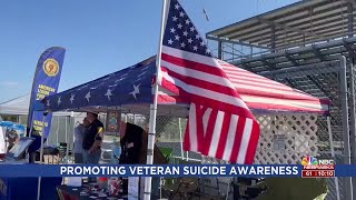 Local North Platte groups encourage veteran suicide prevention awareness with Suicide Prevention...