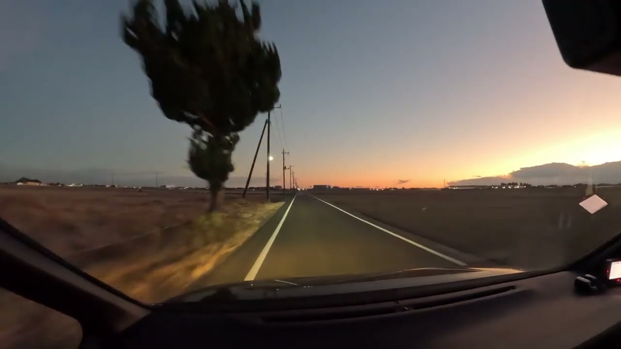 ゴープロドライブ動画＠　『親戚宅へ新年の挨拶編パート４』その３