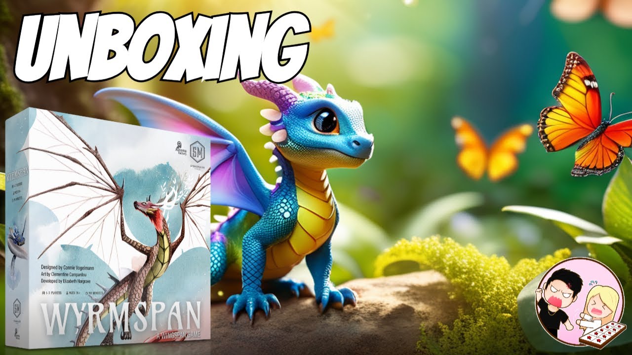 Unboxing Wyrmspan | Jake & Cierra React - YouTube