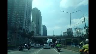 ถนนรัชดาภิเษก กทม. #Rachadaphisek Road Bankkok Thailand #Road in thailand.