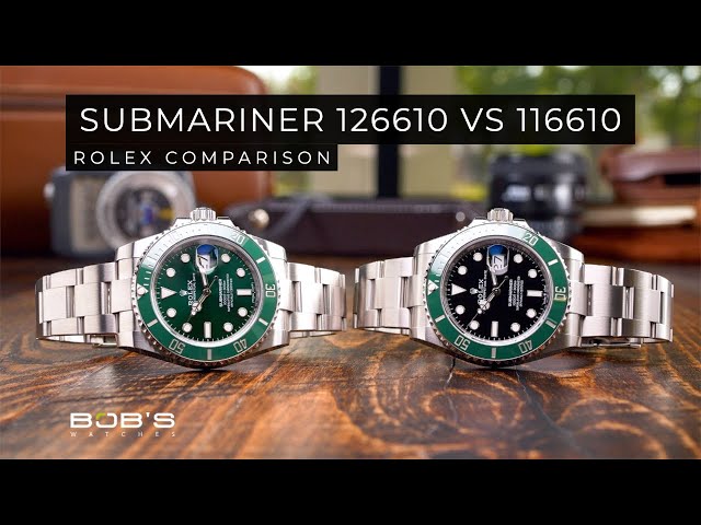 Rolex Submariner 126610 vs.116610 Comparison Guide - YouTube