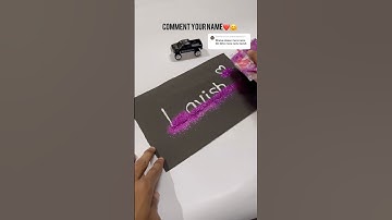 Cute name writting ❤️🤗#diy #diyart #artshorts #nameart #funny #youtube #shorts #artscraft #foryou