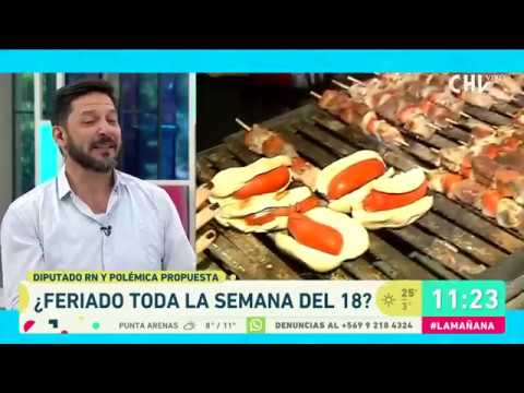 chv deportes ¿Fiestas Patrias XXL? Proponen feriado toda la semana del 18 - La Mañana