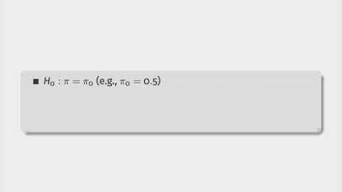 Week 2, Lecture 3, Part 7: Hypothesis Testing, Large Samples, and Proportions