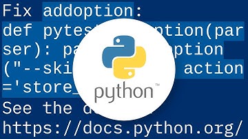 How to skip setup and teardown in unittest case while using pytest and commandline option?