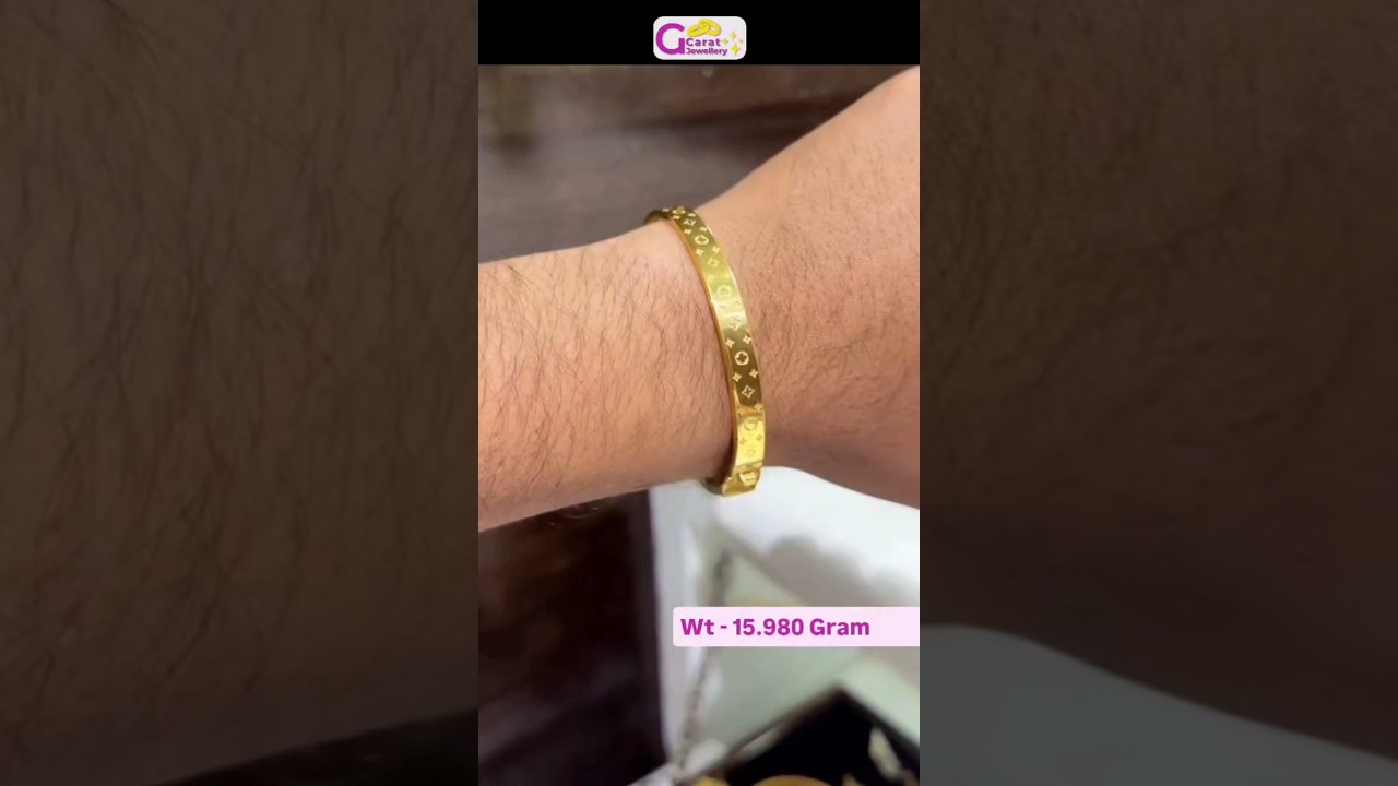 Best Gold Kada Design For Men