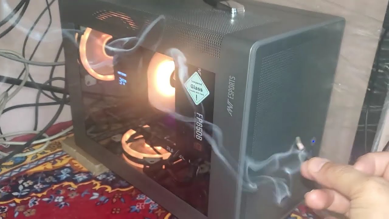 Ventilation of Ant Esports Box C Air Mini-Tower PC Build