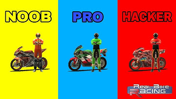 REAL BIKE RACING - NOOB VS PRO VS HACKER