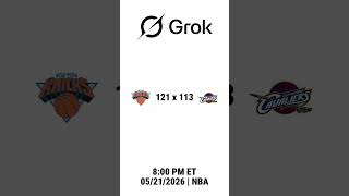 New York Knicks x Cleveland Cavaliers | 10 AIs Predict the Game Result — 8:00 PM ET 05/21/2026 | NBA