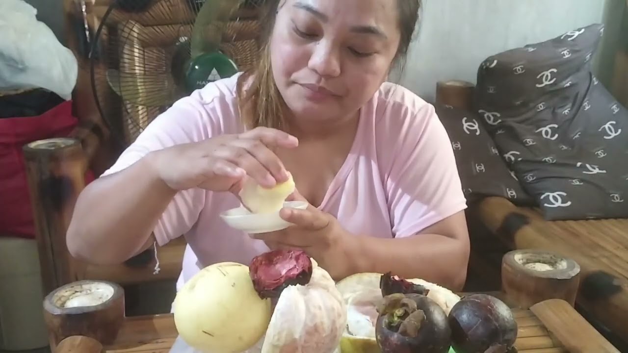 Mag Mukbang Tayo ng Mga Tirang Prutas sa New year 🤤