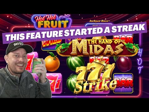 EPIC WINNING SESSION (HOT HOT FRUIT, 777 STRIKE, HAND OF MIDAS)