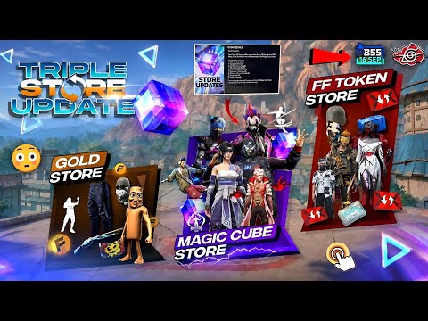 🔥 OB55 Triple Store Update 🤯 In Telugu| 16 September Magic Cube Update|Joker Bundle Magic Cube Store