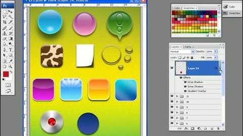 37강 스마트폰 앱 아이콘 Smartphone app icon, button design III, mobile ux ui tutorial