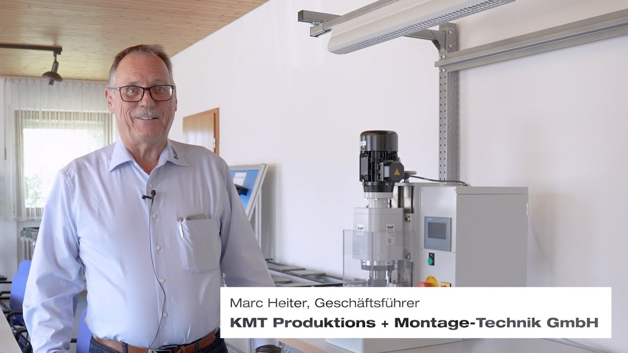 60 years of Schall - 40 years of Motek - with exhibitor KMT