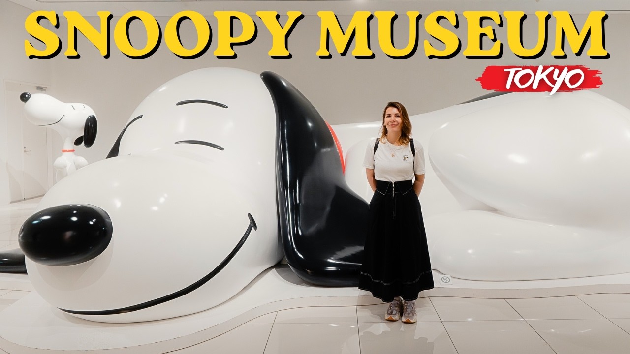 SNOOPY MUSEUM TOKYO - Full Guide & What to Expect! - YouTube