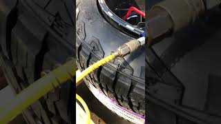 Setting Bead On Stretched Tire On 22X14 Rims 12.5 Wide Tires