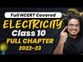 Electricity class 10 physics full chapter  full ncert covered  202223  padhle