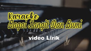 Via vallen Bagai Langit dan bumi - karaoke full lirik rampak kendang yamaha psr sx900