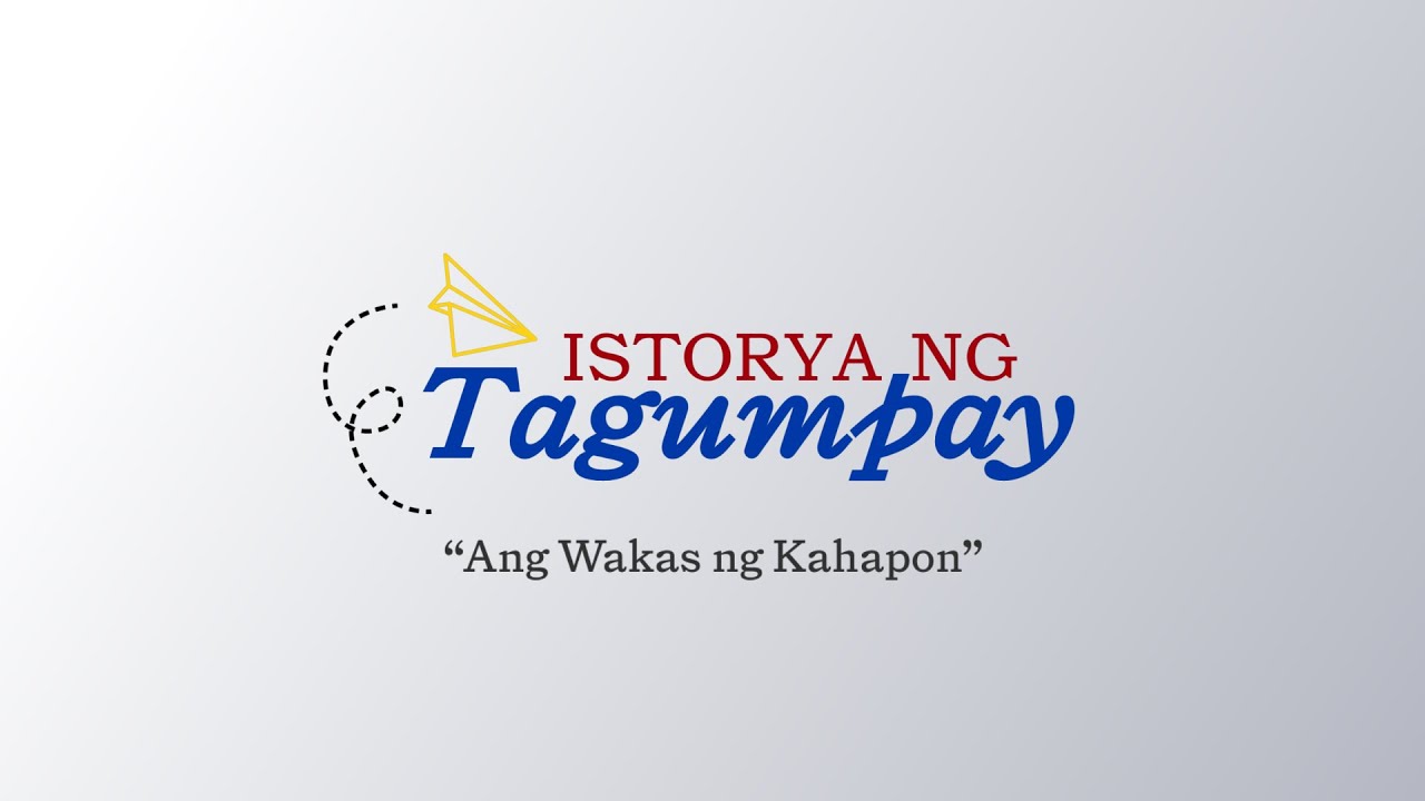 Tagumpay Lettering DOLE-NCR's Istorya ng Tagumpay - Former Child Laborer (Pilot Episode 03 ...