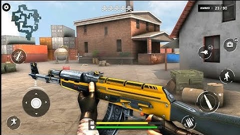 FPS Gun Strike Critical Gun Game Soldier Fight Mission Walkthrough Gameplay in Android 