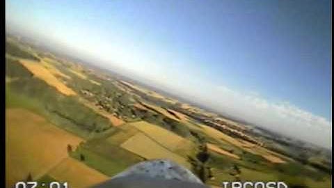 Funjet FPV June 2011 test flight (plane looses OSD in flight)