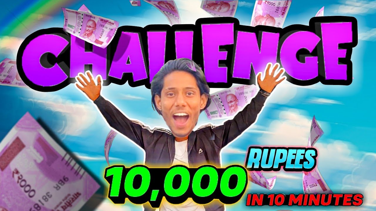 I GAVE PEOPLE 10,000 rupees to SPEND in 10 MINUTES !! 😱 - YouTube