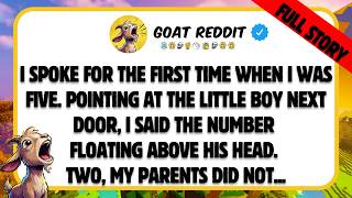 I spoke for the first time when I was five. Pointing at the little boy next door, I said the...