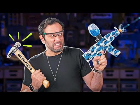 ¿Qué hay dentro de una metralleta de gel y cómo dispara tan rápido?