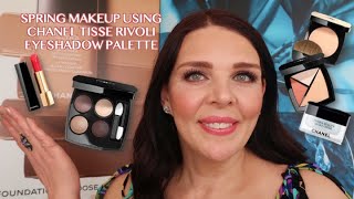 Chanel makeup using Tisse Rivoli Eyeshadow Palette 