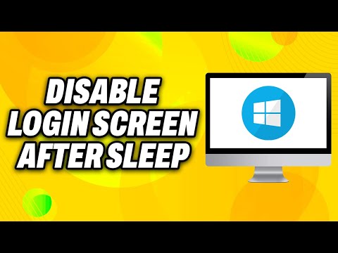 How To Disable Login Screen on Windows 10 After Sleep - Quick Fix