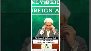 #Shorts | Pak Responds To Dialogue Push By RSS Gen. Secretary, Ex-Army Chief, Ex-RAW Chief | India