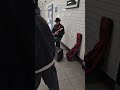 Electric guitarist at Bond Street station #busking #electricguitar