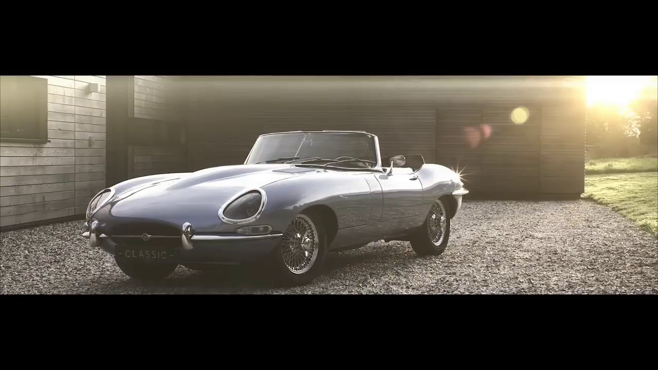 Jaguar E-Type Zero NEW electric car, новый электромобиль Ягуар Е-Тайп ...
