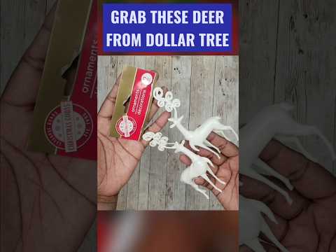🎄Create Beautiful Christmas Decor with Dollar Tree Ornaments! #dollartreediy #shesocraftdee #shorts