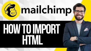 How to Import HTML to Mailchimp