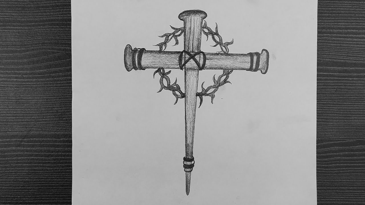 Crucifix Sketch Images | Free Photos, PNG Stickers, Wallpapers &  Backgrounds - rawpixel