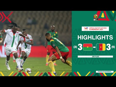 Burkina Faso 🆚 Cameroon Highlights - #TotalEnergiesAFCON2021 3rd Place