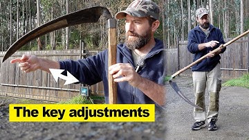 Perfect Scythe Setup in 10 Minutes | Scything Basics 2