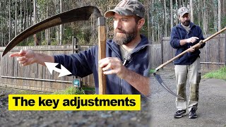 Perfect Scythe Setup in 10 Minutes | Scything Basics 2