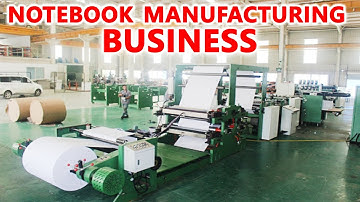 NOTEBOOK FACTORY SETUP, NOTEBOOK MAKING MACHINE PRICE #call08360540277