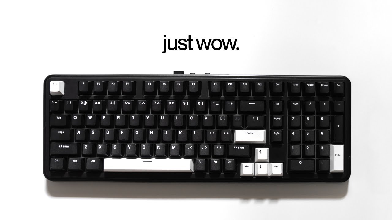 THIS KEYBOARD MADE MY JAW DROP - Epomaker TH99 - YouTube