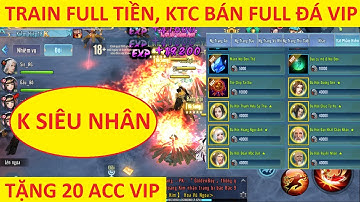 VLTK Mobile Lậu Cày Cuốc Miễn Phí IOS Siêu Ổn Định - Tự Cày Được Full Tiền, Đá VIP bán hết trong KTC
