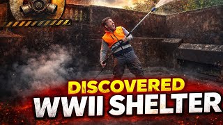 Pressure Washing A 200+ Year Old World War 2 Air Raid Shelter