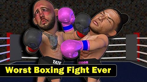 Andrew Tate lost to Chase DeMoor - Worst Boxing Fight