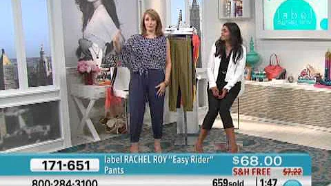 label RACHEL ROY Easy Rider Pants