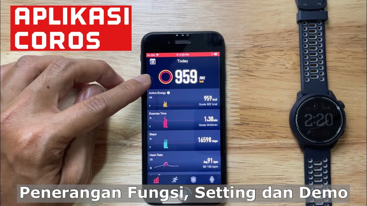 COROS App Penerangan Fungsi, Tetapan, Ekosistem dan demo. YouTube