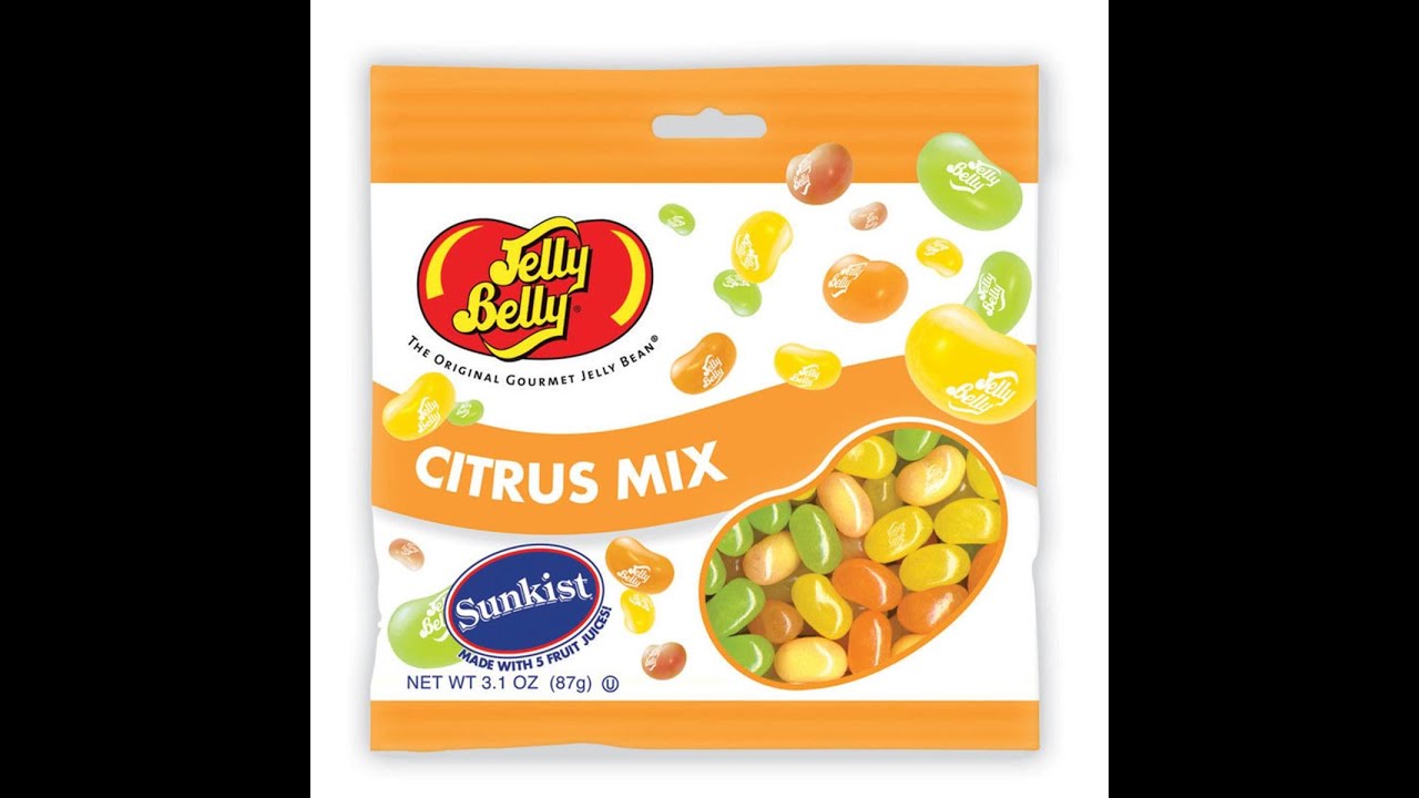 Jelly Belly Citrus Mix taste test YouTube