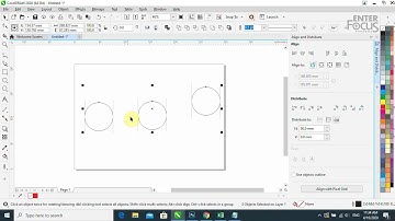 Giáo trình CorelDRAW: CorelDRAW 2020 đã có thể chia chính xác khoảng cách giữa các đối tượng