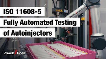 ISO 11608-5 I Fully Automated Testing of Autoinjectors